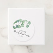 Eucalyptus - bruiloftsfeestje bedankjes labels (In situ)