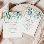 Eucalyptus Brunch et invitation à la bulle