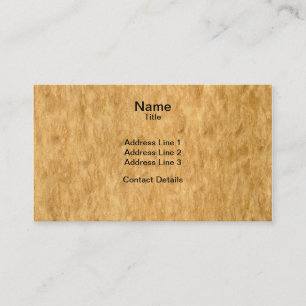 Eucalyptus Burr Veneer Woodgrain in blik Visitekaartje