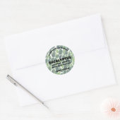 Eucalyptus Candle Ronde Sticker (Envelop)