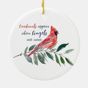 Eucalyptus Cardinaal Foto Keepomwille Memorial Keramisch Ornament