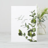 Eucalyptus Carte de remerciements (Debout devant)