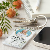 Eucalyptus Celebratie van het leven Gift Sleutelha Sleutelhanger (Voorkant Rechts)