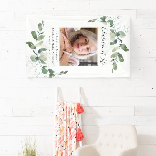 Eucalyptus Celebration of Life Photo Welcome Spandoek (Insitu)