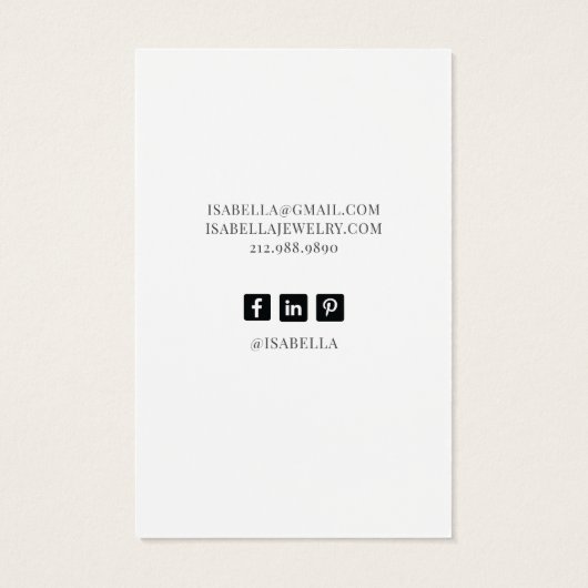 Eucalyptus Collier de feuillage Joaillerie (Dos)