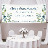 Eucalyptus Congratulations Cheers Married Wedding Spandoek