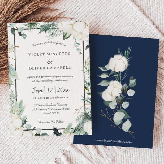 Eucalyptus Cotton | Uitnodiging tot weddenschappen