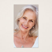 Eucalyptus Cross Photo Memorial Prayer Card (Devant)