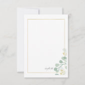 Eucalyptus Dankkaart Kaart (Achterkant)