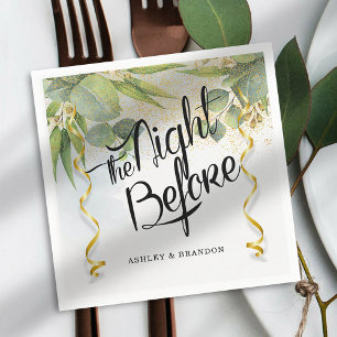 Eucalyptus De nacht voor de repetitie van Napkins Servet