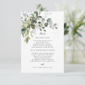 Eucalyptus details Kaart (Staand voorkant)