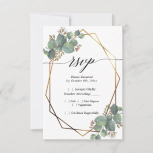 Eucalyptus diagonaal lijst RSVP