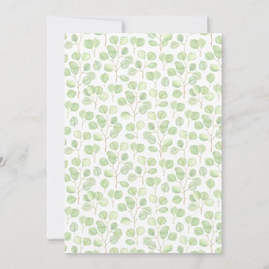 Eucalyptus Dollar Argent et branches | MERCI (Dos)