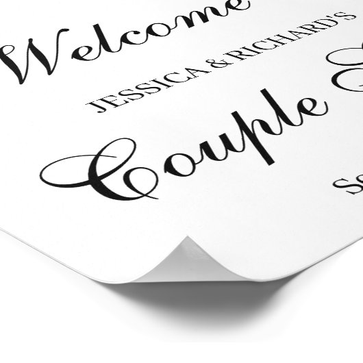 Eucalyptus Douche Couple Welcome Poster (Coin)
