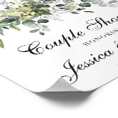 Eucalyptus Douche Couple Welcome Poster (Coin)