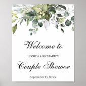 Eucalyptus Douche Couple Welcome Poster (Devant)