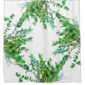 Eucalyptus Douchegordijn (Voorkant)