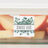 Eucalyptus Essential Étiquettes de la bouteille à (Apposé)