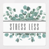 Eucalyptus Essential Étiquettes de la bouteille à (Design 1)