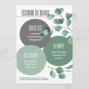 Eucalyptus Essential Oil Blends Roller Bottle Invi Kaart