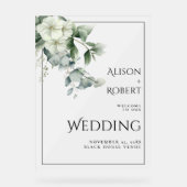 Eucalyptus et fleurs translucides mariage ACCUEIL (Recto)