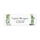 Eucalyptus Etiket (Voorkant)