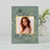 Eucalyptus & Faire-part de graduation des huiles d (Debout devant)