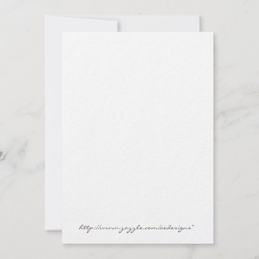 Eucalyptus Faire-part de mariage (Dos)