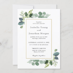 Eucalyptus Faire-part de mariage