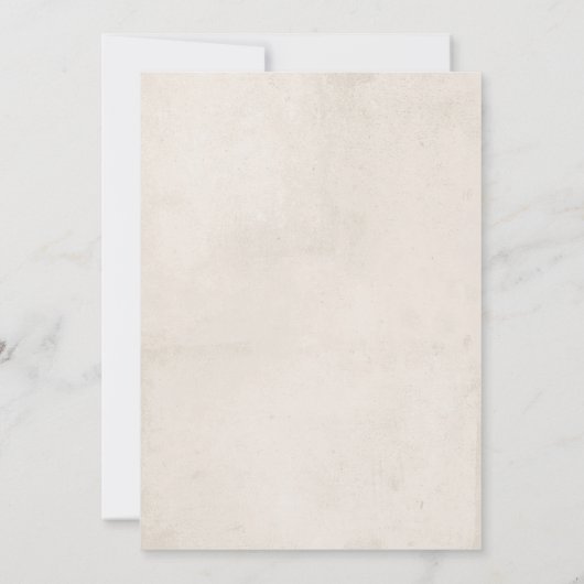 Eucalyptus Faire-part de mariage aquarelle (Dos)