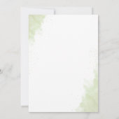 Eucalyptus Faire-part de mariage de verdure (Dos)