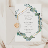 Eucalyptus Faire-part de mariage de verdure