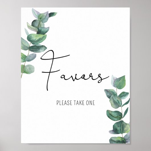Eucalyptus - Favors, neem één poster in (Voorkant)