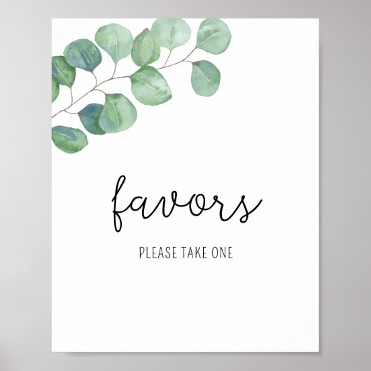 Eucalyptus - Favors, neem één poster in (Voorkant)