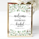 Eucalyptus Fête des mariées de verdure affiche de<br><div class="desc">Un panneau vert d'eucalyptus de bienvenue pour la douche nuptiale. Facile à personnaliser avec vos détails. Idéal pour la douche nuptiale à thème verdoyante ou jardin. Contactez-moi par conversation si vous avez des questions sur l'oeuvre ou avez besoin d'une personnalisation. VEUILLEZ NOTER : Pour obtenir de l'aide sur les commandes,...</div>