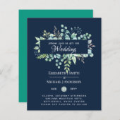 Eucalyptus Feuille   Blue Sage Mariage (Devant / Derrière)