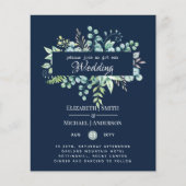 Eucalyptus Feuille Blue Sage Mariage (Devant)