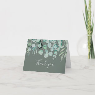 Eucalyptus Feuille Mariage Merci