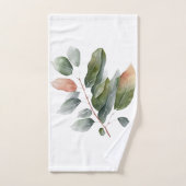 Eucalyptus Feuilles (Serviette à main)
