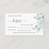 Eucalyptus Feuilles Combien De Baisers Cartes De J (Devant)