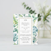 Eucalyptus Feuilles Mariage de verdure naturelle (Debout devant)