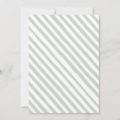 Eucalyptus fille douche invitation (Dos)