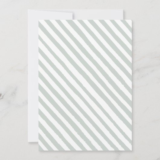 Eucalyptus fille douche invitation (Dos)