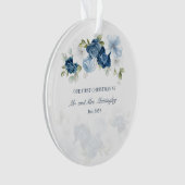 Eucalyptus Floral Couples Succulents Dusty Blue (devant)