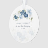 Eucalyptus Floral Couples Succulents Dusty Blue (devant)