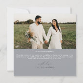 Eucalyptus floral Lavender Boho Greenery Kaart (Achterkant)