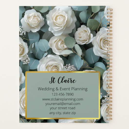 Eucalyptus Flore verdure Mon Wedding planner (Dos)