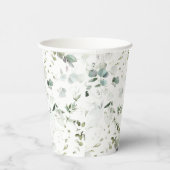 Eucalyptus Foliage Baby of Vrijgezellenfeest Paper Papieren Bekers (Rechts)