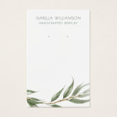 Eucalyptus Foliage Elevage Bijoux Display (Devant)