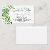 Eucalyptus foliage greenerage book request informatiekaartje (Voorkant / Achterkant)